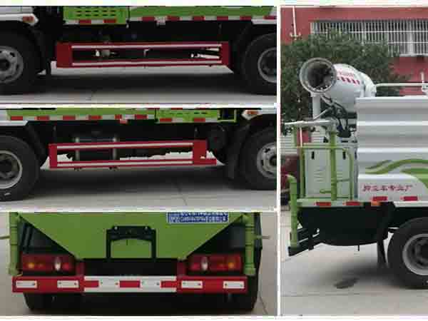程力威牌CLW5126TDYE6型多功能抑塵車(chē)